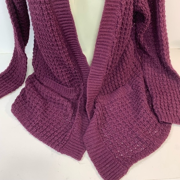 Jacqueline De Yong Open Knit Caridgan With Pockets - Picture 4 of 7